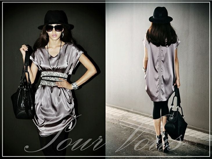 ボヘミアンスタイル チュニックワンピース