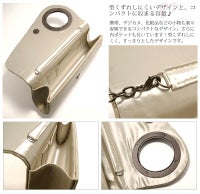 バッグル リング クラッチバッグ ショルダーバッグ