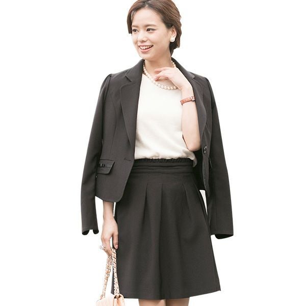 テーラードリボンレーススーツ