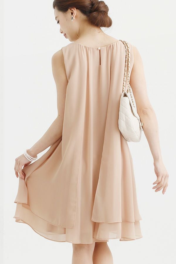 ピンクベージュ後