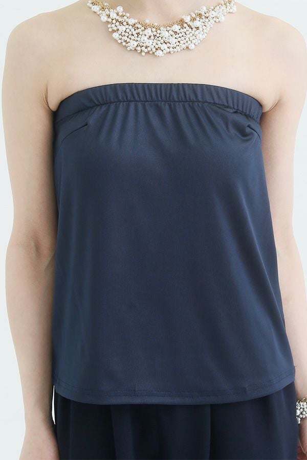 ベアトップ付き