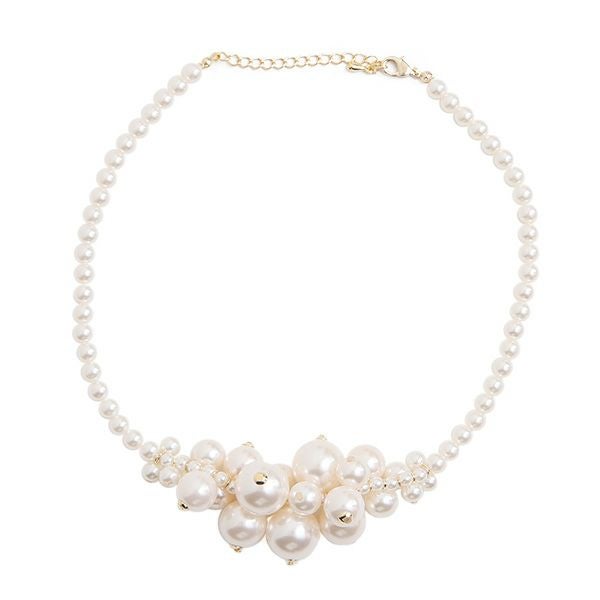 パールミックスネックレス