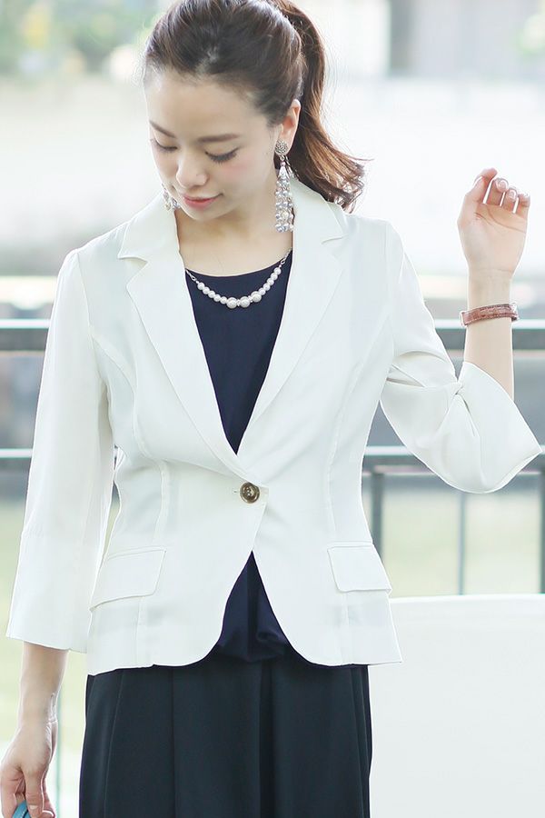 ベーシックリネンジャケット