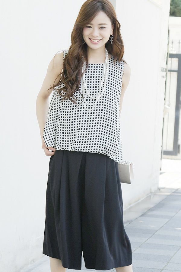 ギンガムブラック