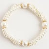 三連パールブレスレット