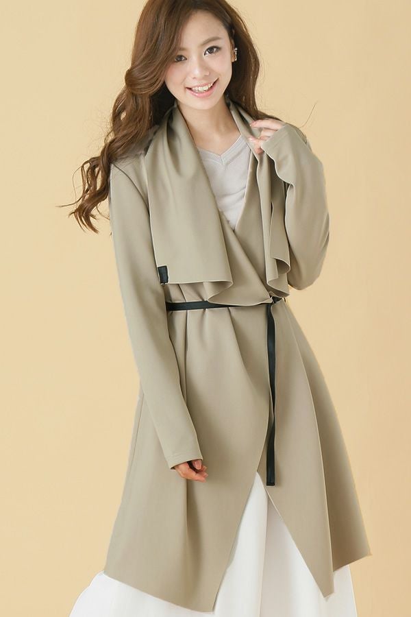 ドレープ2WAYコーディガン