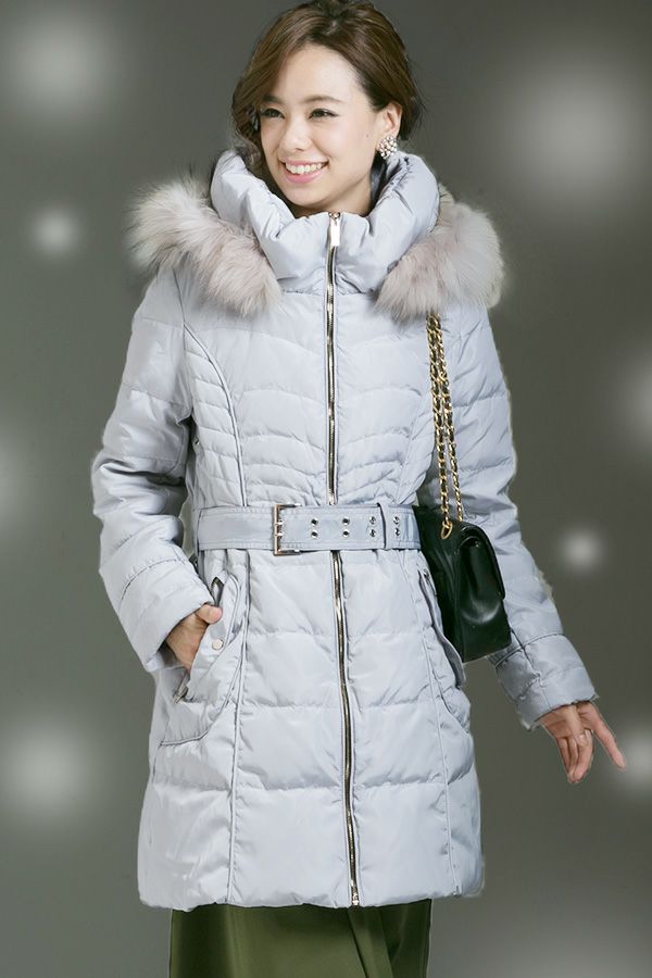 ミリタリーテイストダウンコート