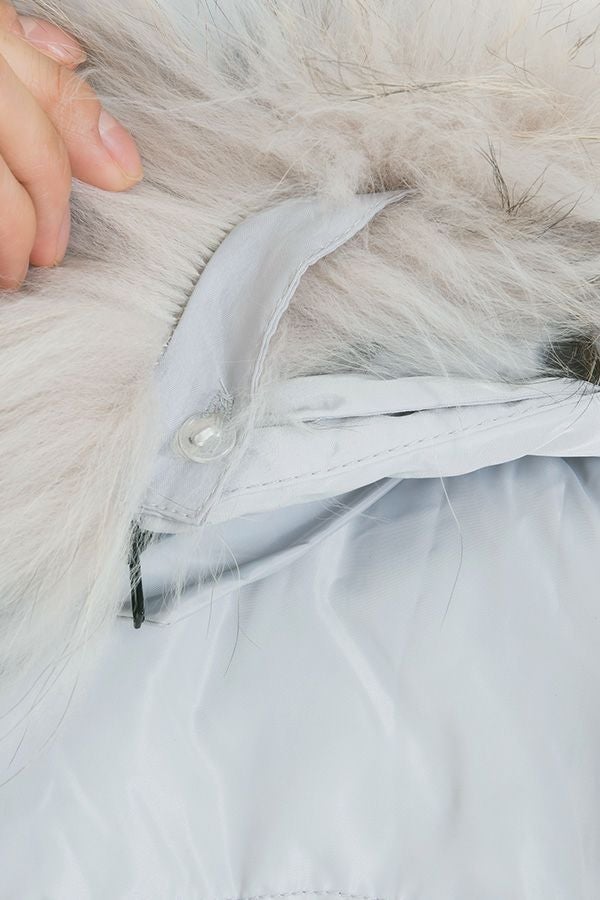 ファー取り外し可