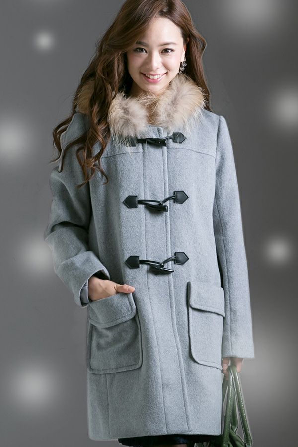 ラクーンファーダッフルコート