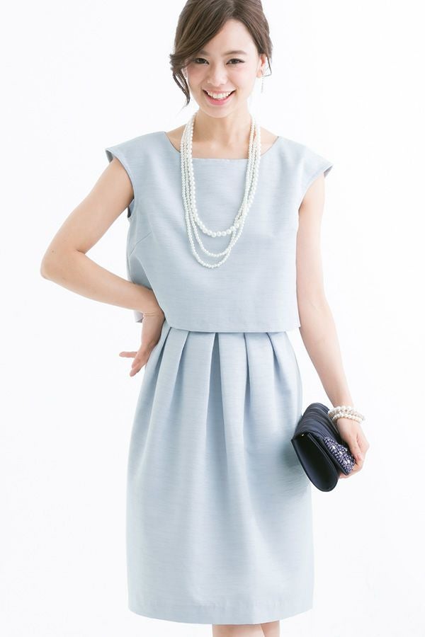 2WAYドッキングラメワンピース