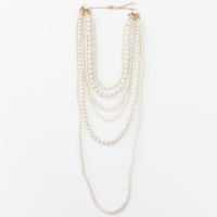 6連パールネックレス