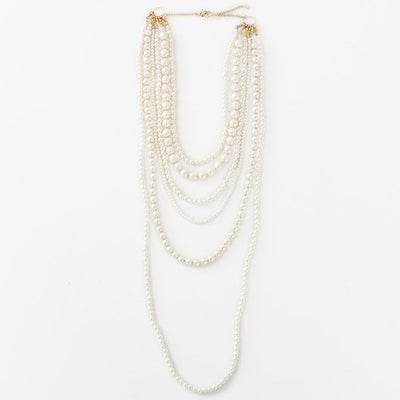 6連パールネックレス