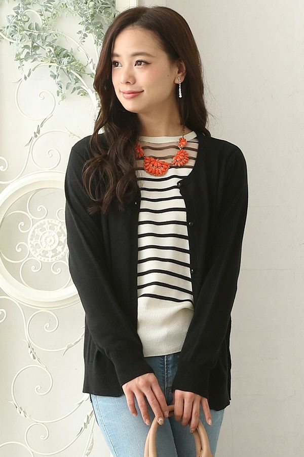 ブラック（カーディガンType）