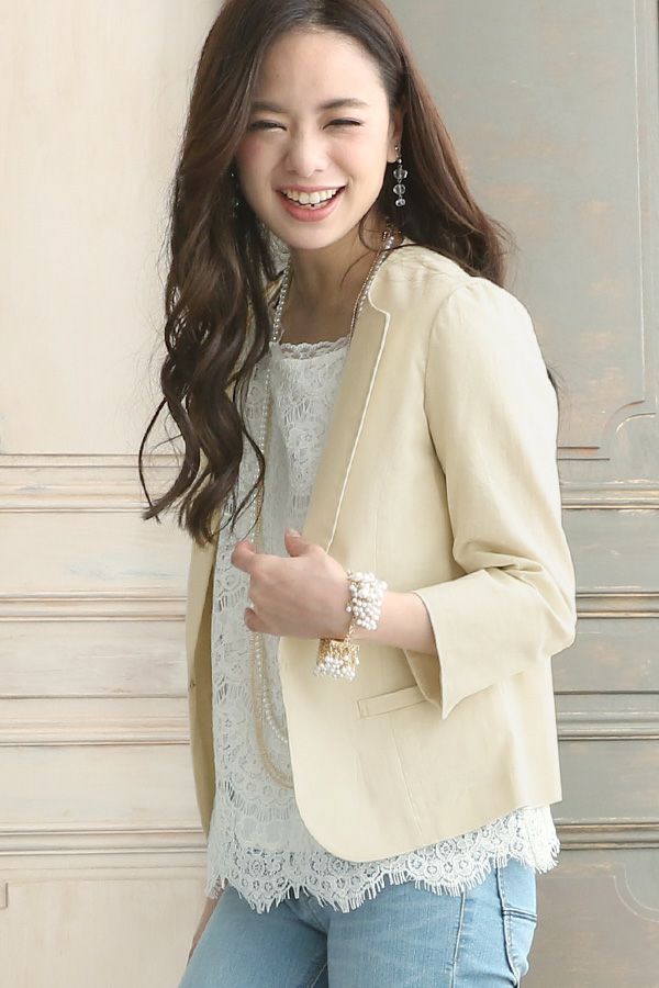 ベージュ（横）