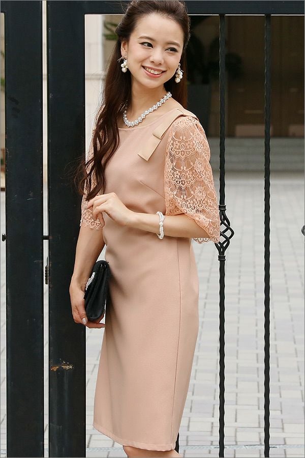 ピンクベージュ（横）