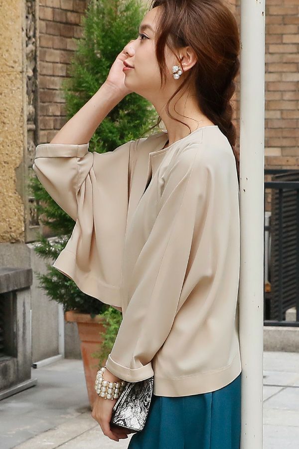 ベージュ（横）