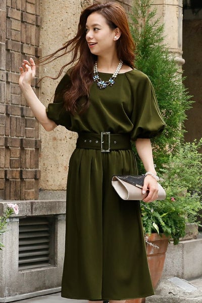 ドルマンスリーブガウチョセットアップ