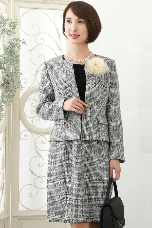 エレガントツイードスーツ
