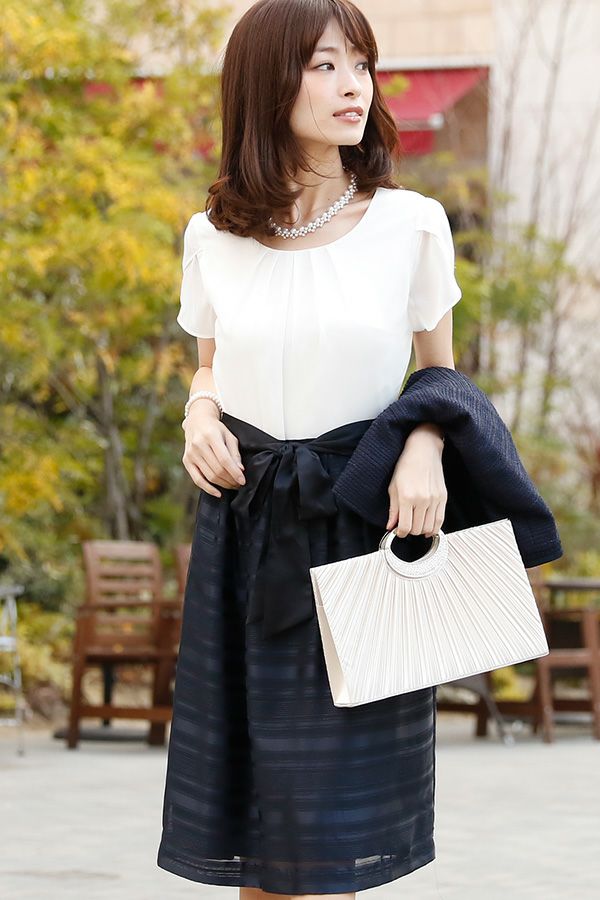 ネイビー(ワンピ)