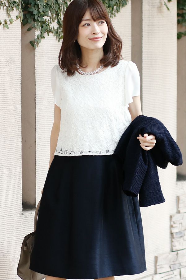 ネイビー(ワンピ)