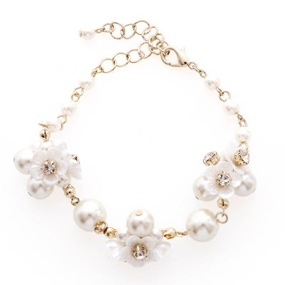 フラワーブーケブレスレット