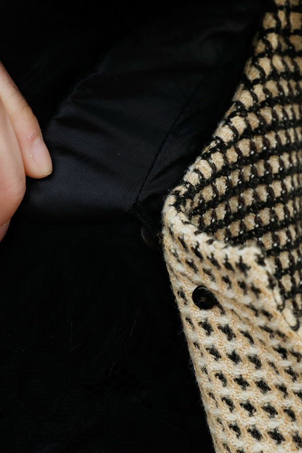 ファー取外し可能