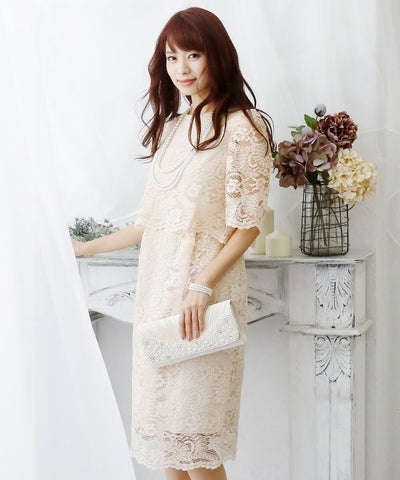 ドッキングオールレースドレス