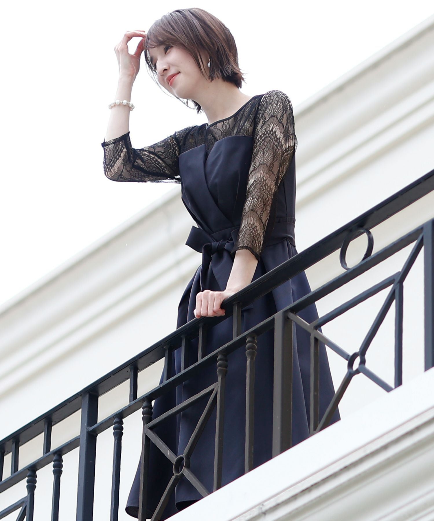 フィッシュテールビスチェドレス｜PourVous