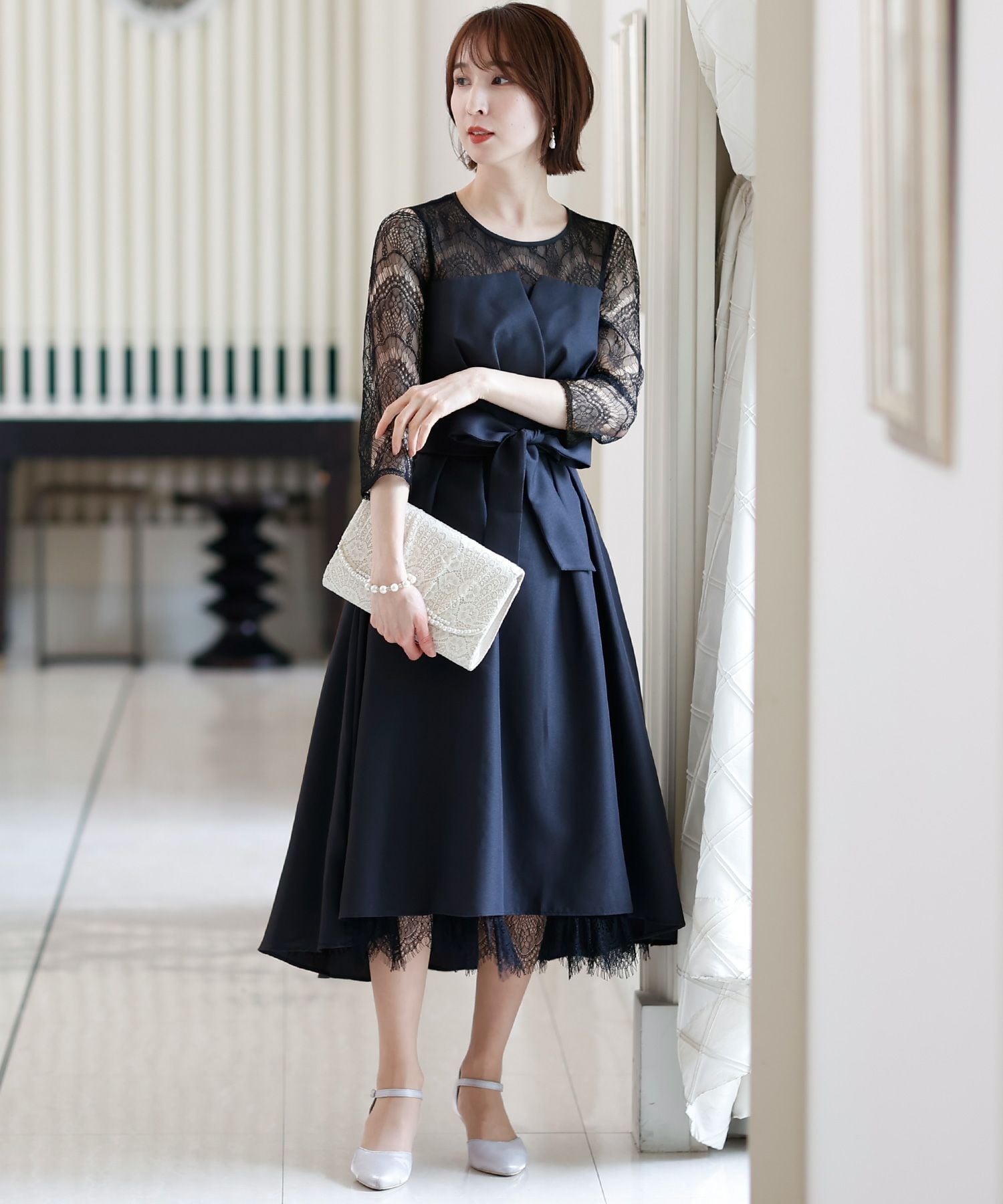 フィッシュテールビスチェドレス｜PourVous