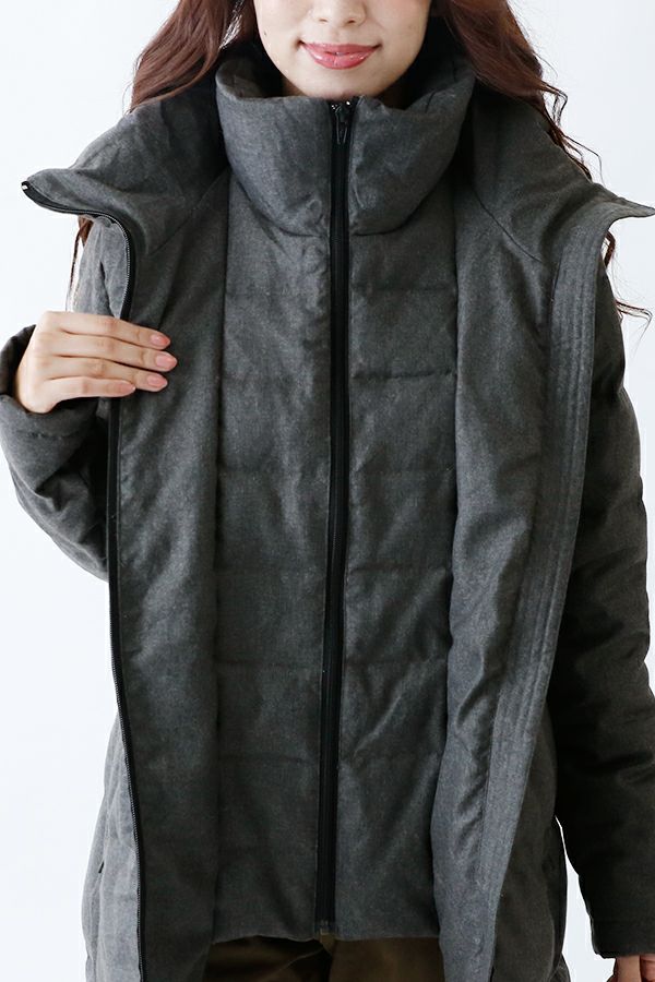 前面（ジッパー）