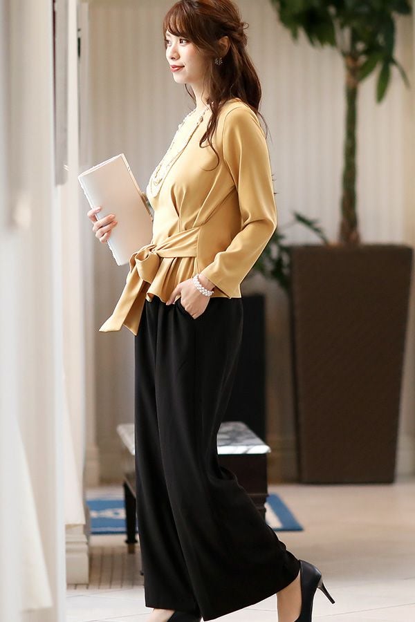 ベージュ×ブラック（横）