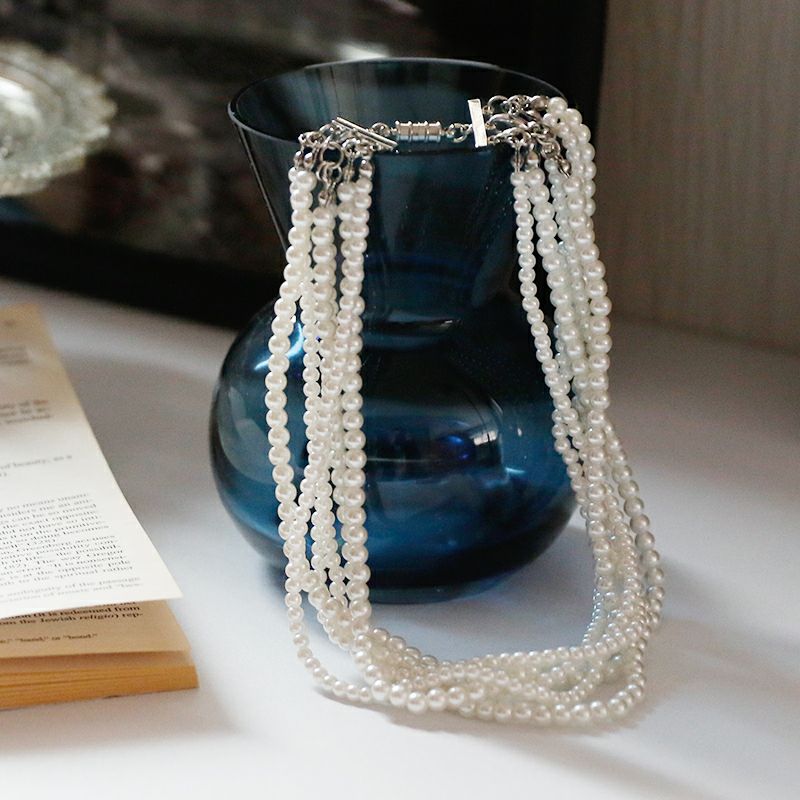 スモールパールネックレス