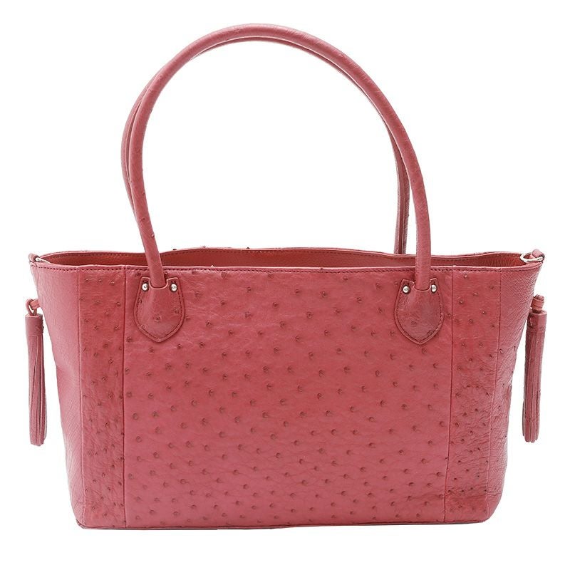 オーストリッチフルポイントタッセルバッグ