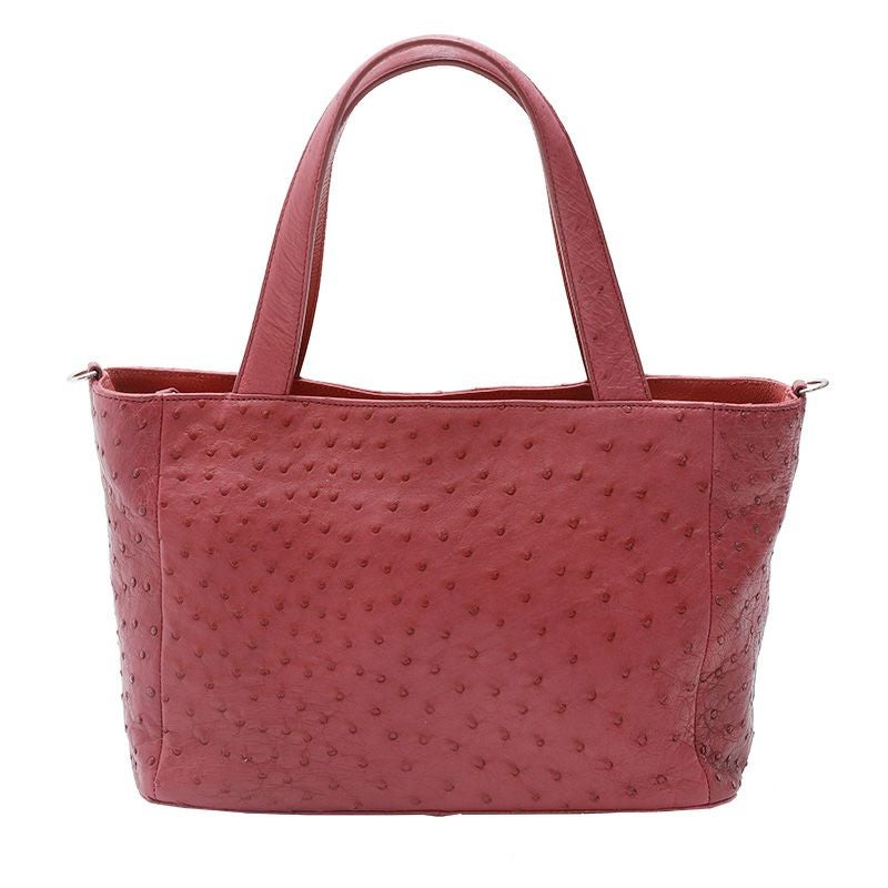 オーストリッチフルポイントファスナーバッグ