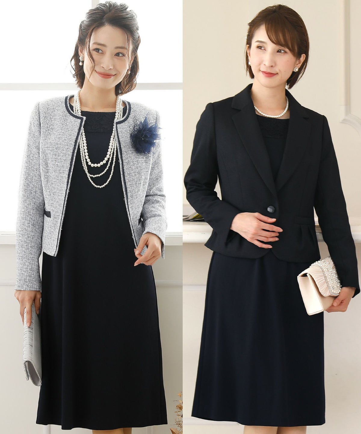 2ジャケットフォーマルスーツセット(3点セット)