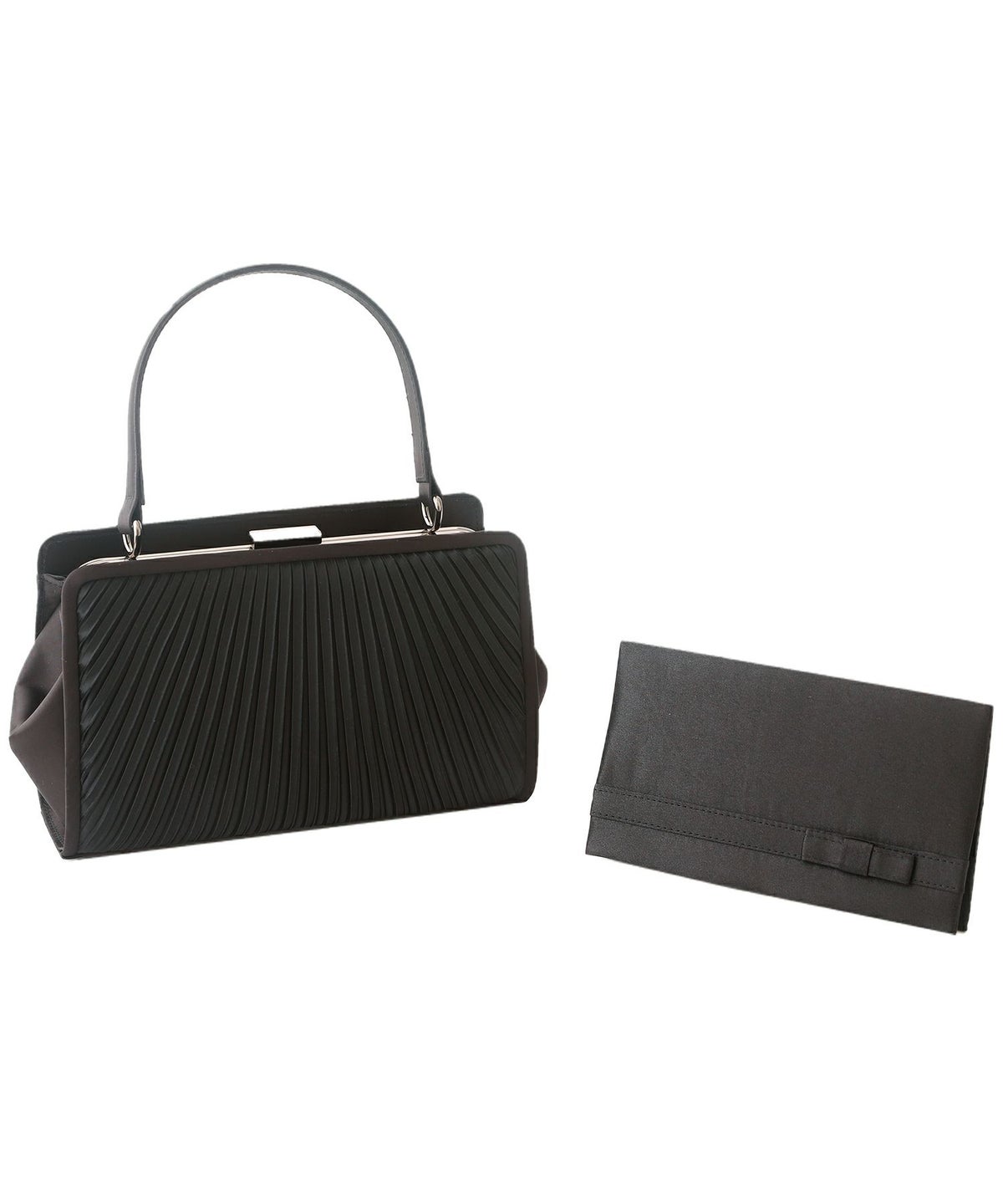 ドレープフォーマルバッグ2点セット