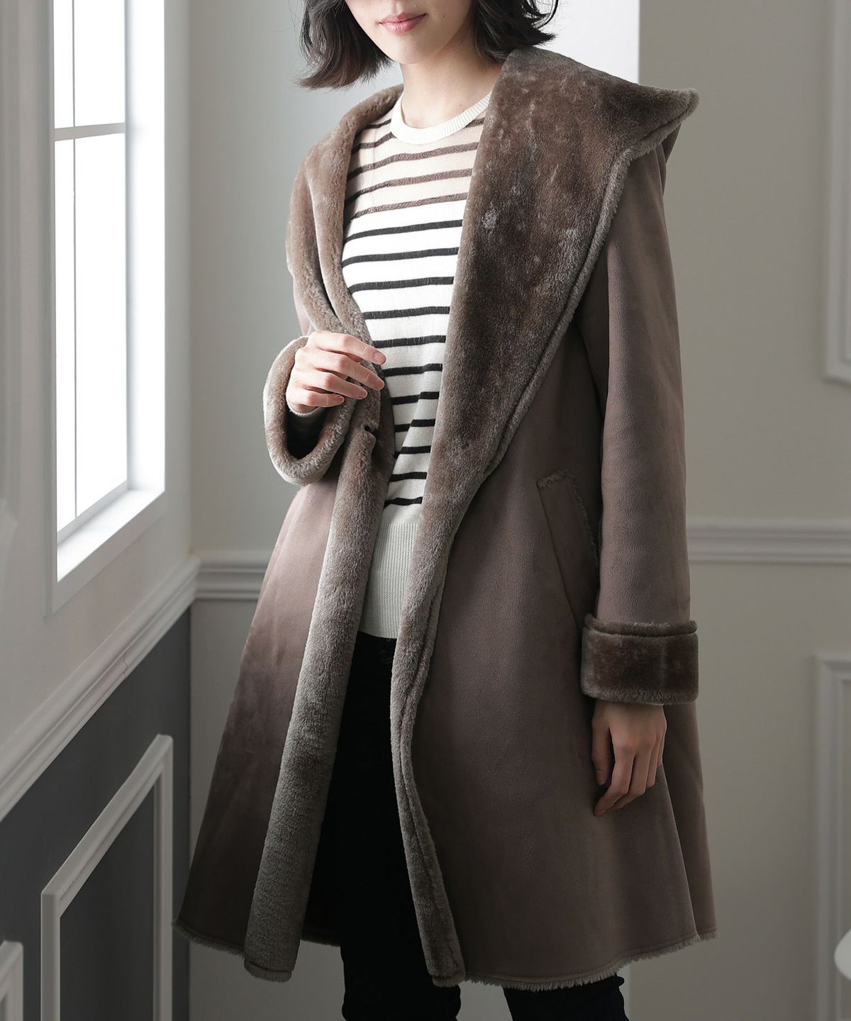 ビッグカラームートンコート