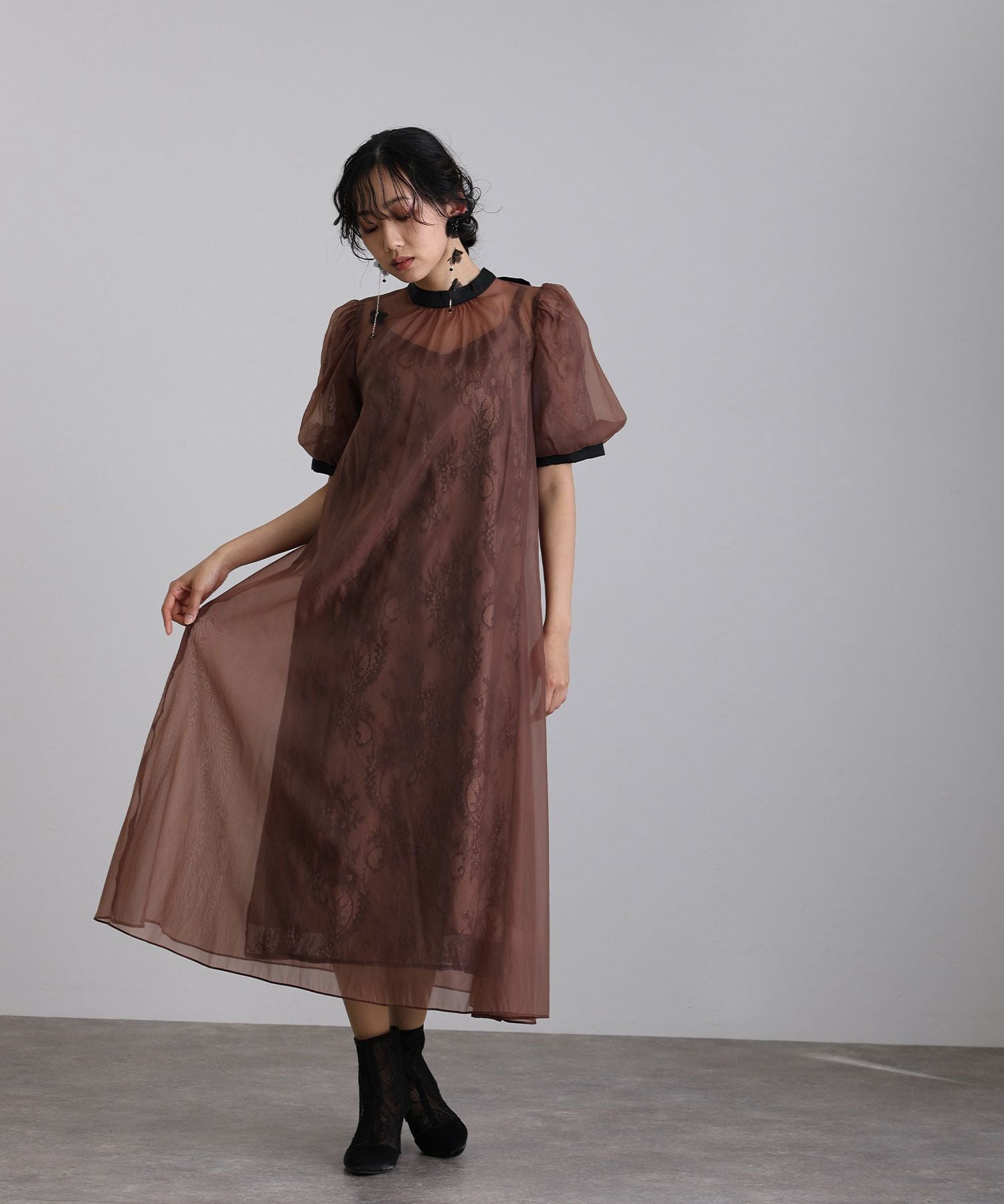 Aラインシアードレス｜PourVousドレス
