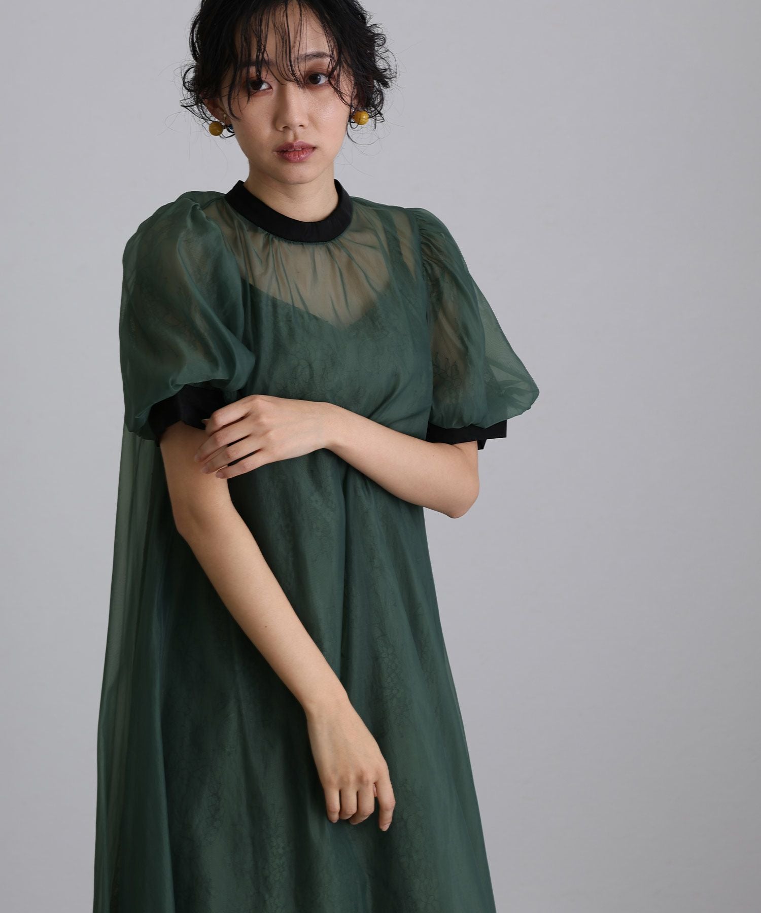 Aラインシアードレス｜PourVousドレス