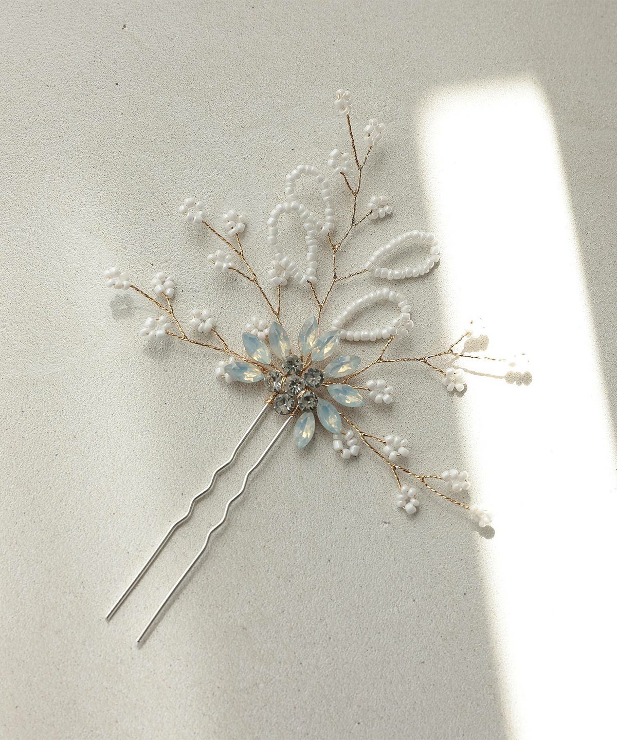 フラワーヘアかんざし