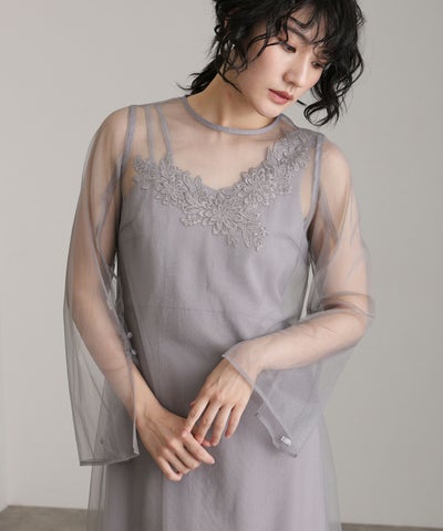 結婚式お呼ばれ】紫色のパーティードレス・ワンピース｜《公式 