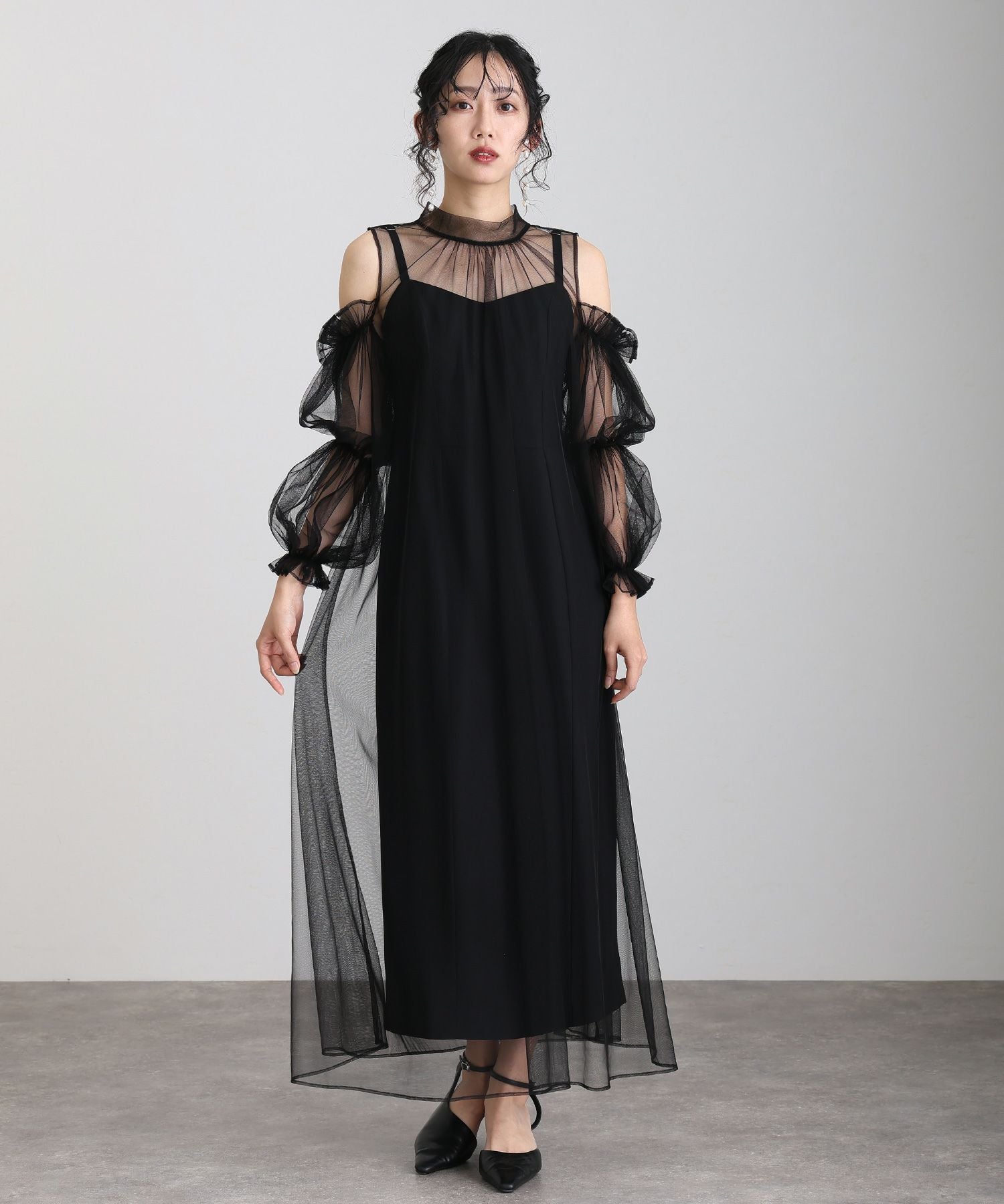 極美品✨️atlo Aラインチュールセットドレス　新品タグ付　黒 000000004662-02.jpg?size=xl&w=