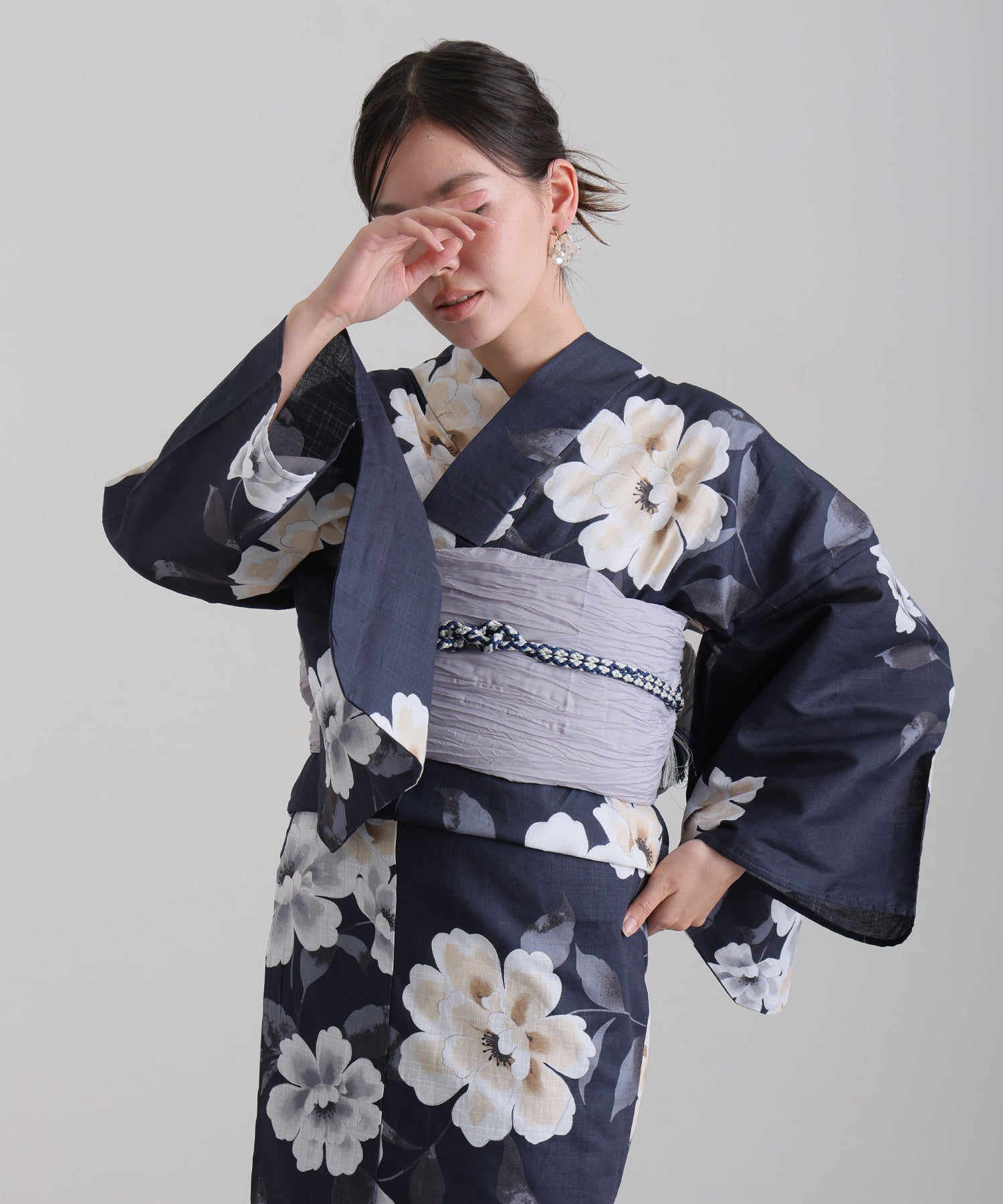 浴衣2点セット選べる16種類（浴衣/兵児帯） | PourVous（プールヴー