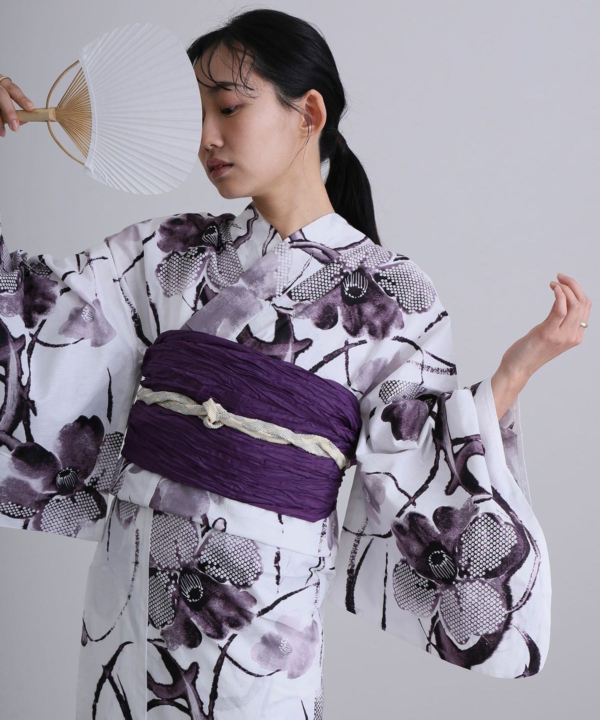 浴衣2点セット（ゆかた・兵児帯）