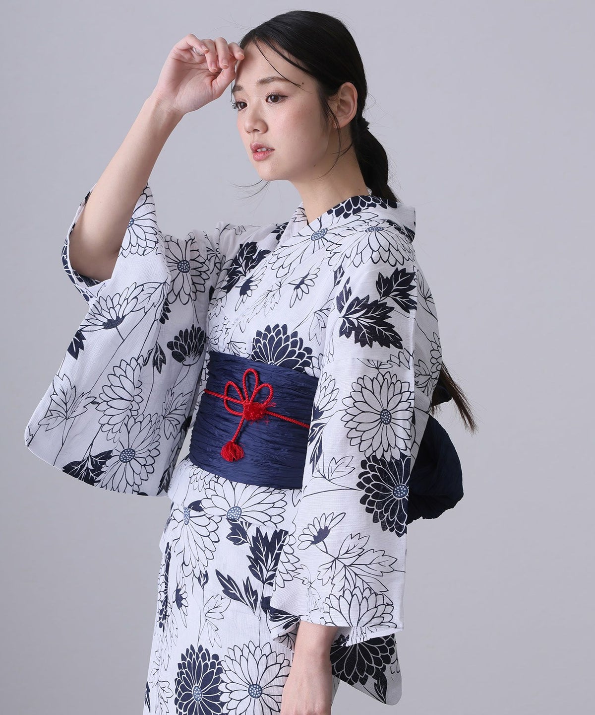 浴衣2点セット（浴衣/兵児帯）