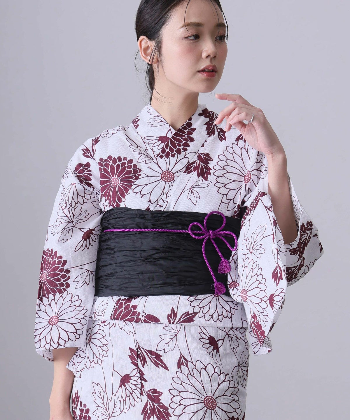 浴衣2点セット（浴衣/兵児帯）