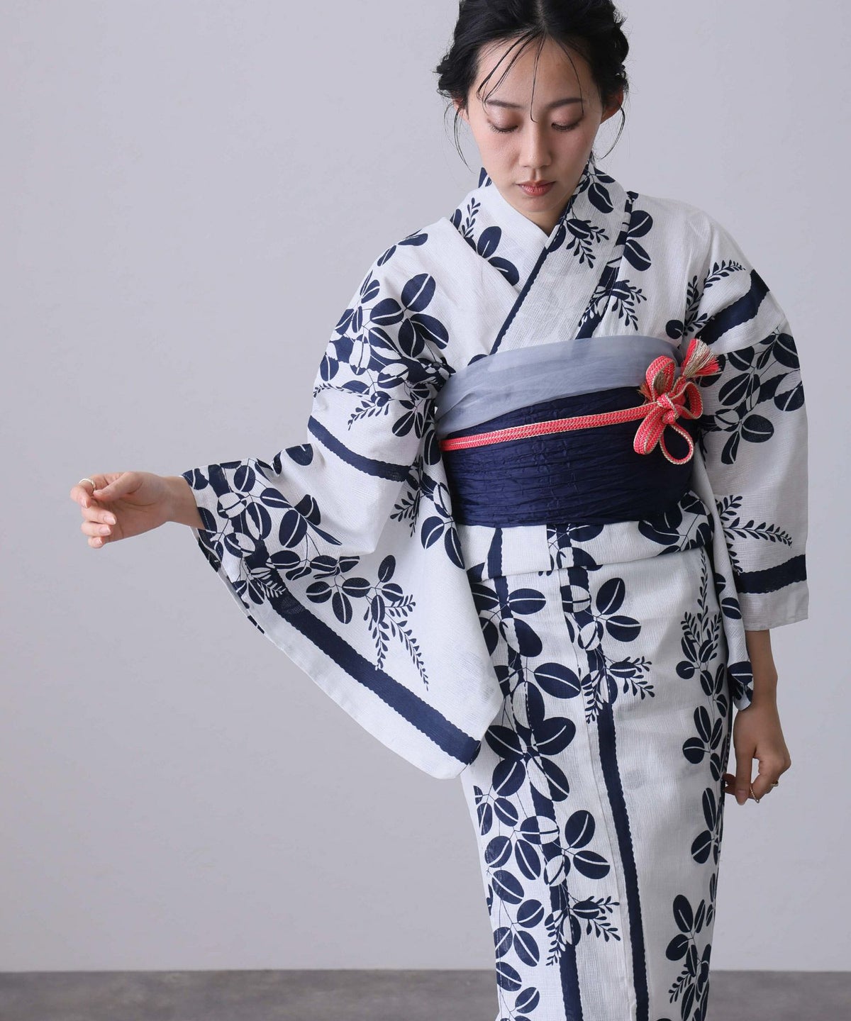 浴衣2点セット（浴衣/兵児帯）