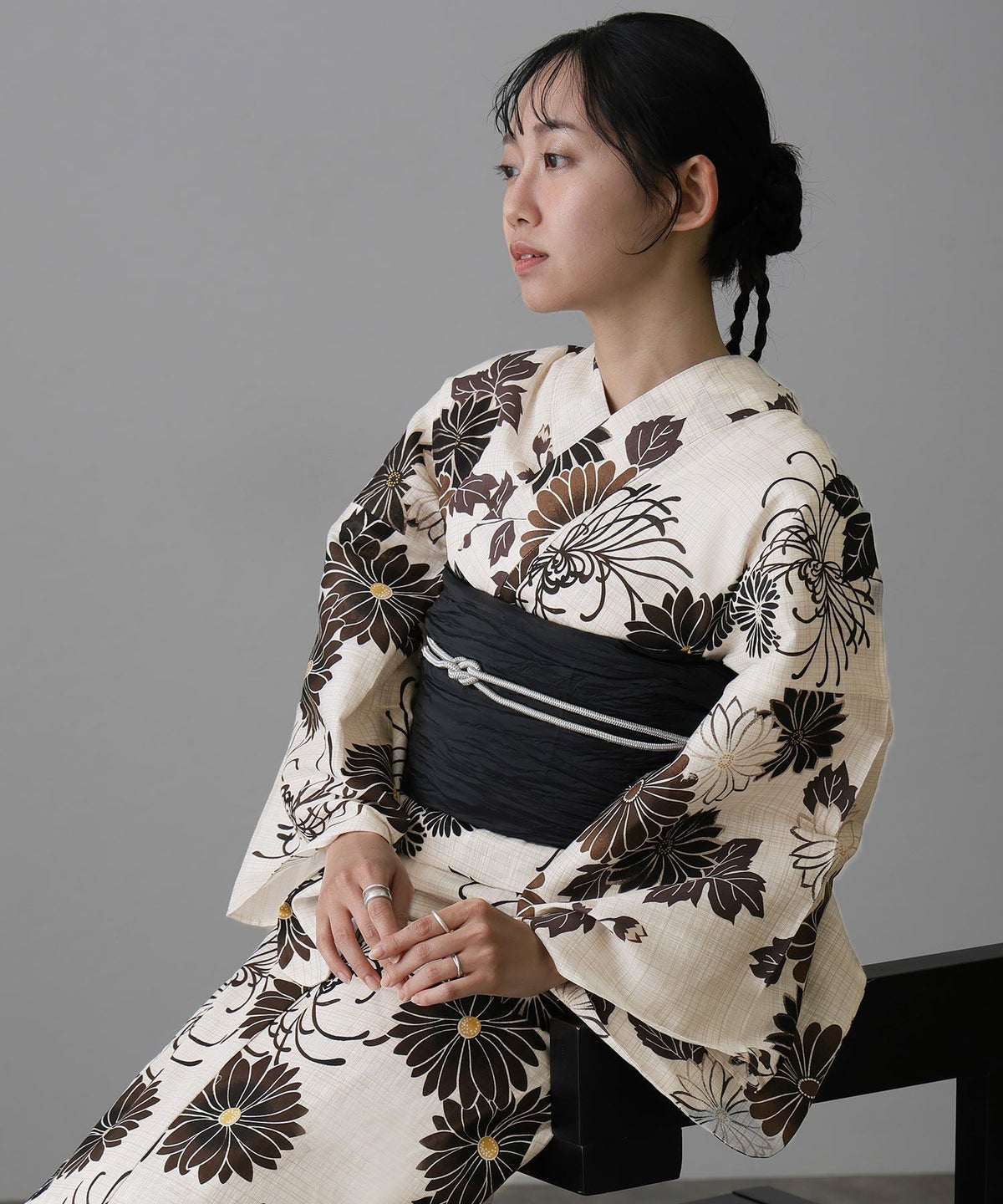 浴衣2点セット（浴衣/兵児帯）