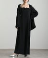 ジャケットアンドオールインワンセットアップドレス
