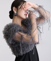 3点セットフリルボレロパンツドレス